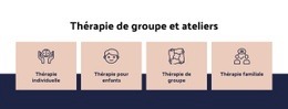 Thérapie De Groupe Et Ateliers - Conception Professionnelle Personnalisable