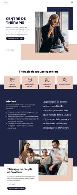 Centre De Thérapie #Css-Templates-Fr-Seo-One-Item-Suffix