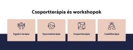 Csoportterápia És Workshopok