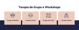 Terapia De Grupo E Workshops - HTML Builder