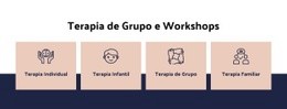 Terapia De Grupo E Workshops Design Responsivo