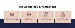 Group Therapy And Workshops Ui Templates