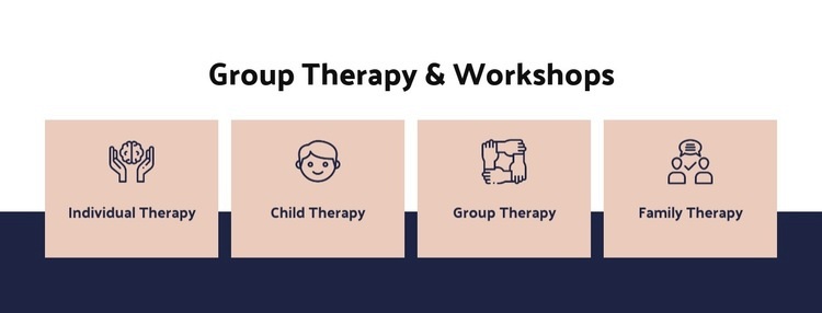 Group therapy and workshops Wysiwyg Editor Html 