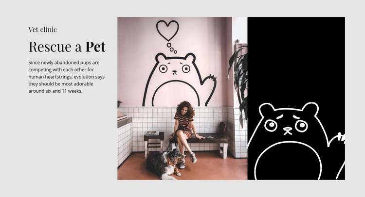 Helping your animals Webflow Template Alternative