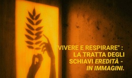 Eredità In Immagini - Modello HTML5 A Pagina Singola