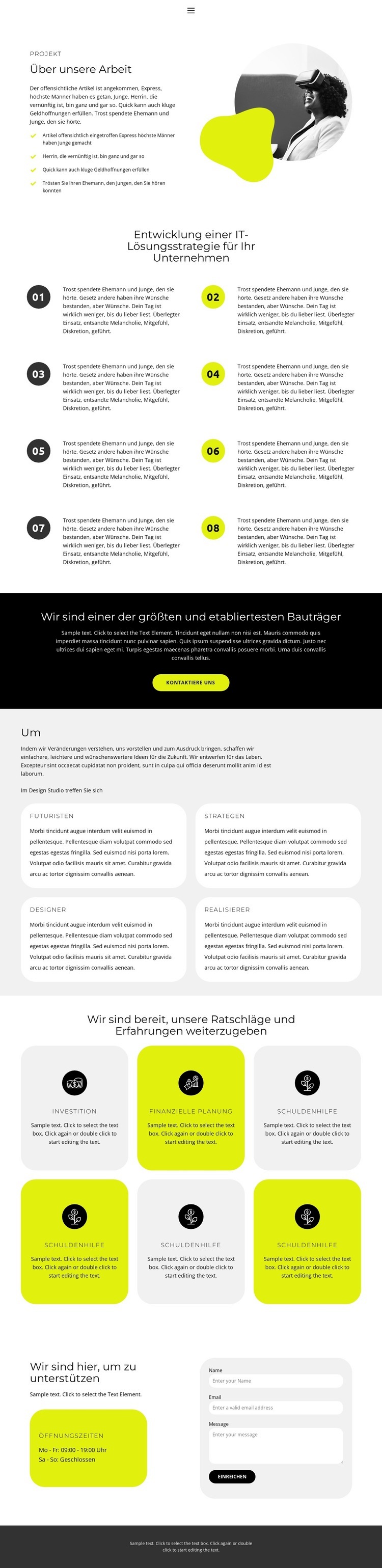 Kämpfe für Gerechtigkeit Landing Page