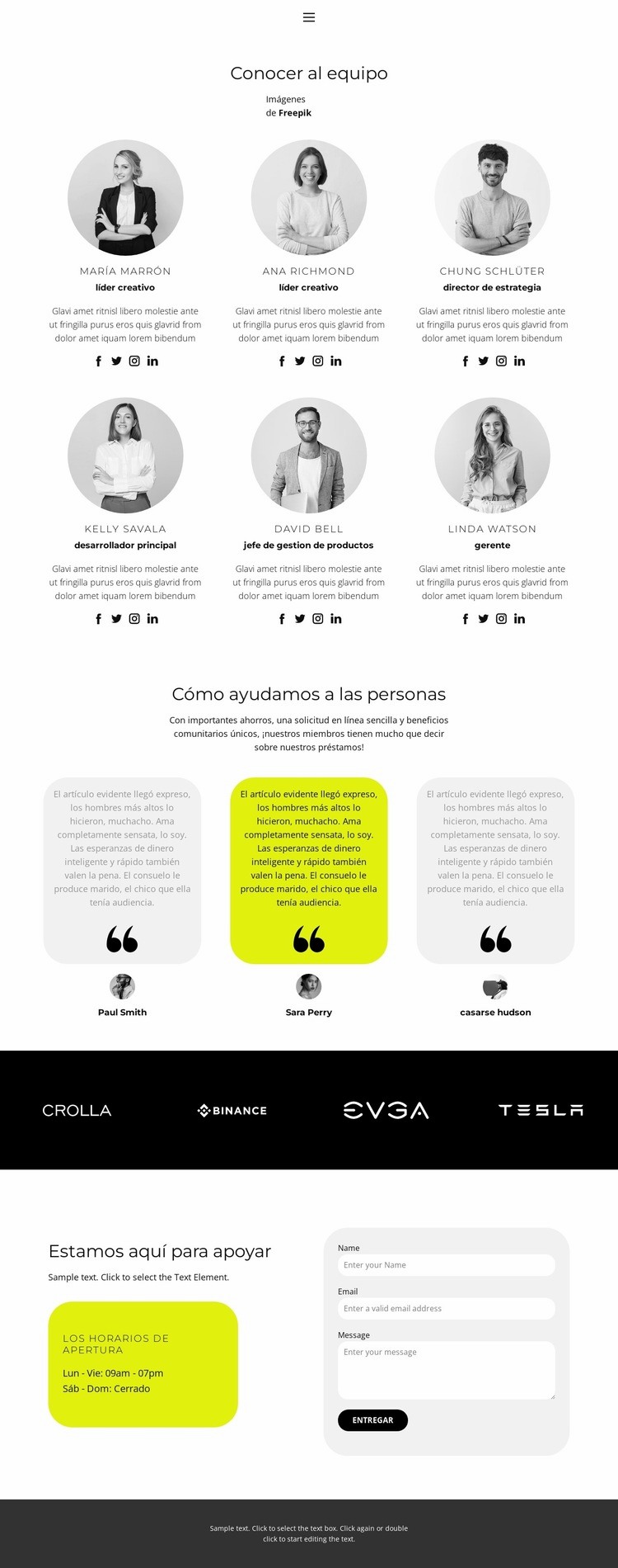 Estrategia en el mejor de los casos Diseño de páginas web