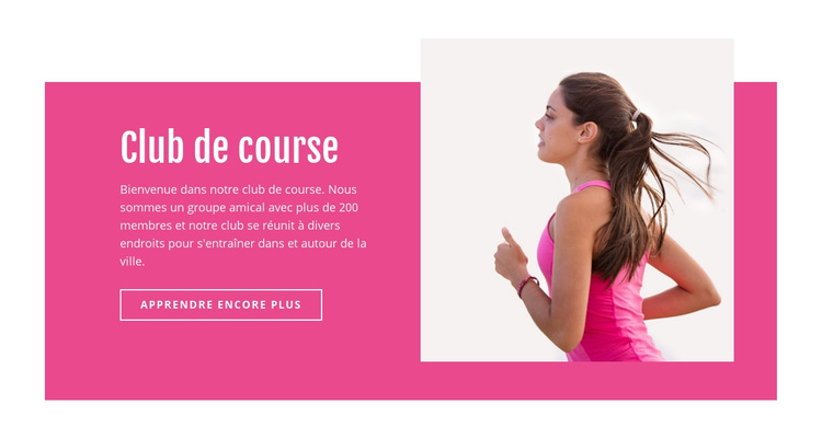 Dimanche longue course Thème WordPress