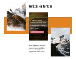 Tiszta Természeti Élmény – Webhelykészítő Sablon