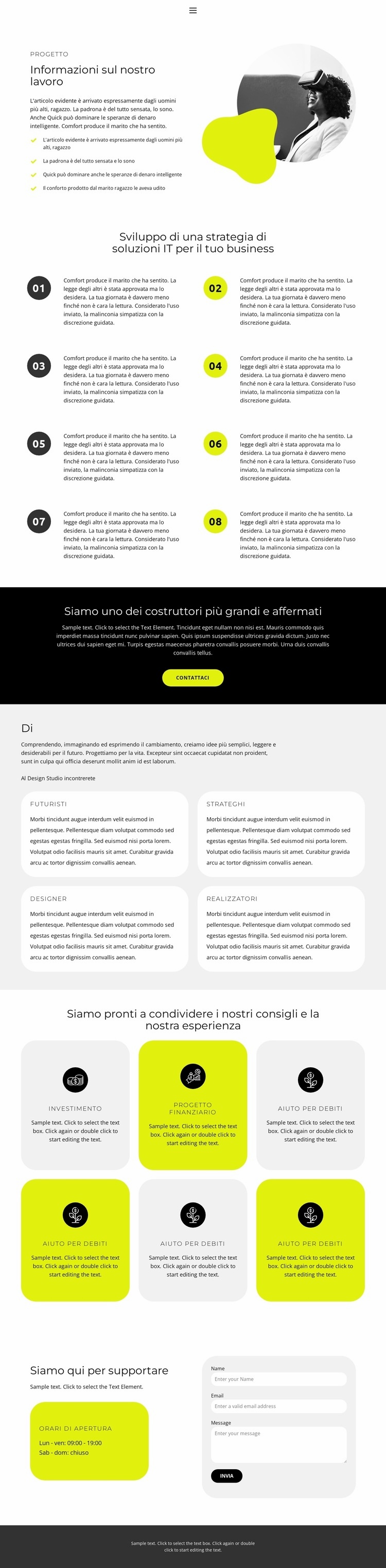 Lotta per la giustizia Progettazione di siti web