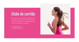 Longa Corrida De Domingo - Um Modelo De Página Para Qualquer Dispositivo