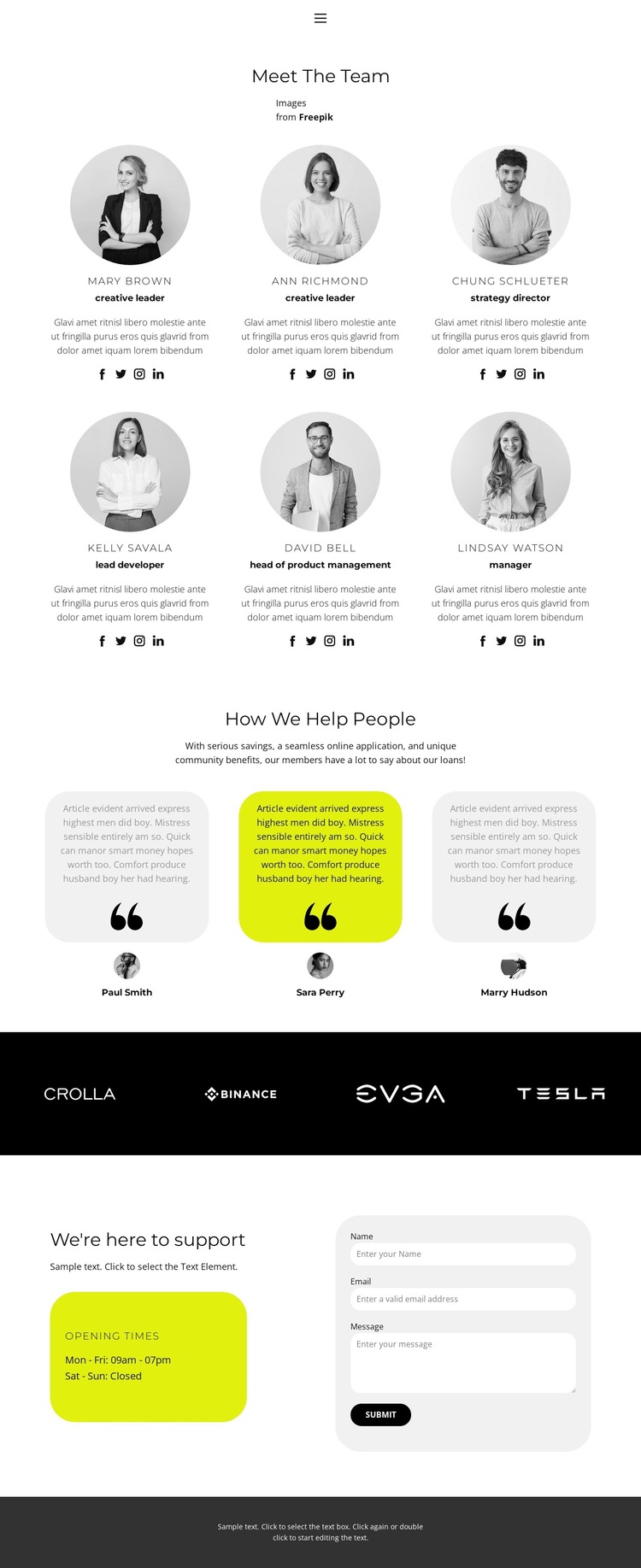 Best case strategy Template