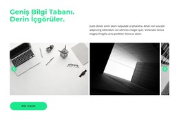 İş Görsellerini Içeren Kaydırıcı - Web Şablonu