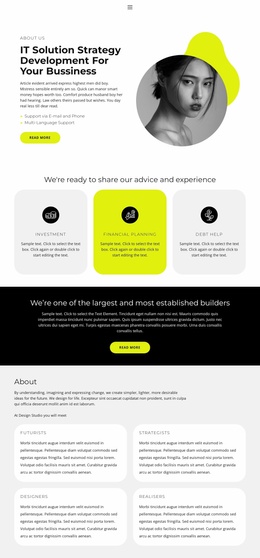 Assure You That You Will Win - Landing Page Template