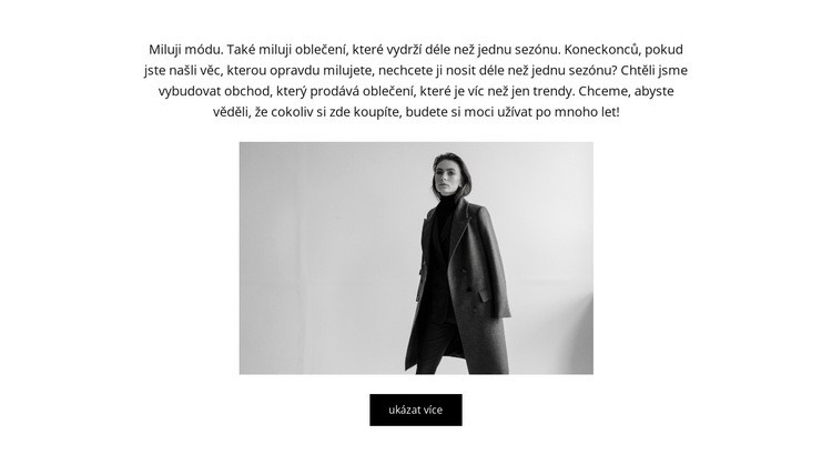 Vypadají skvěle Šablona HTML