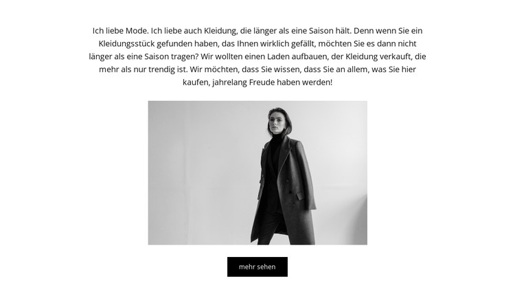 Sie sehen großartig aus CSS-Vorlage