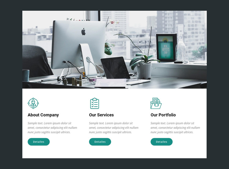We translate ideas into drawings HTML5 Template