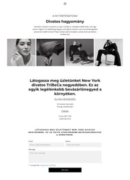 Látogassa Meg Üzletünket - Rendszerindító Sablon