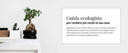 Avvio Di Una Casa Verde - Generatore Di Siti Web Multiuso Creativo