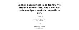 Kantoor In Het Centrum - HTML-Sjabloon