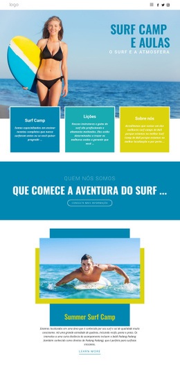 Acampamento Para Esportes De Verão