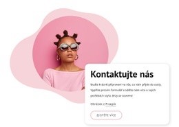 Kosmetický Salon Kontaktujte Nás Blok – HTML Šablona Webových Stránek