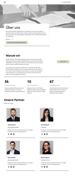 Mehrzweck-Website-Modell Für Wir Verstehen Ihre Herausforderungen