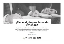 Página De Destino Multipropósito Para Derecho Inmobiliario