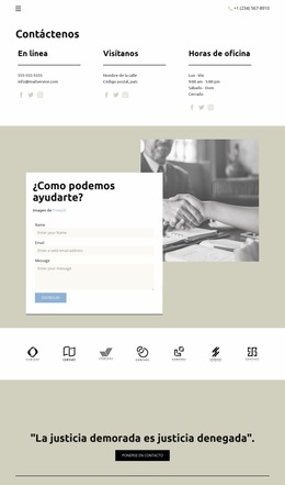 Nos Esforzamos Por Ser Accesibles - Plantilla Premium De Joomla