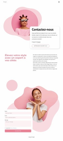 Trouvez Votre Styliste Pour Toujours - Conception De Sites Web Gratuite