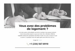 Droit Immobilier - HTML Builder Drag And Drop