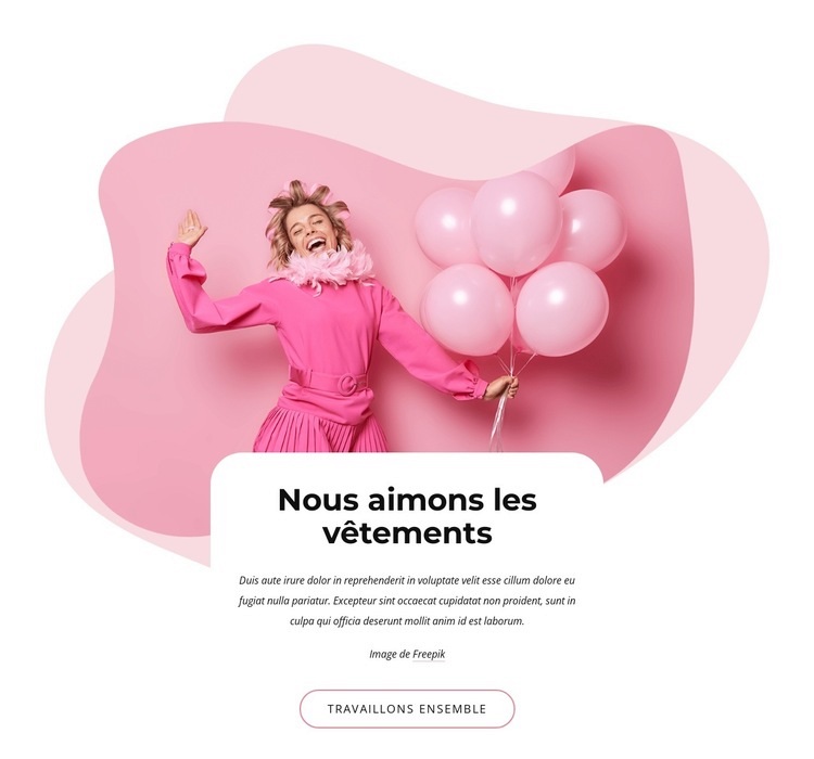 Nous sommes des stratèges de style Modèle HTML5