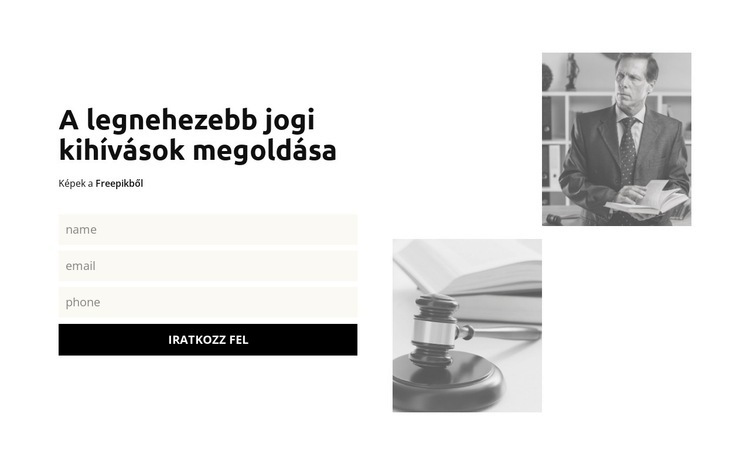 Bevándorlási törvény HTML Sablon