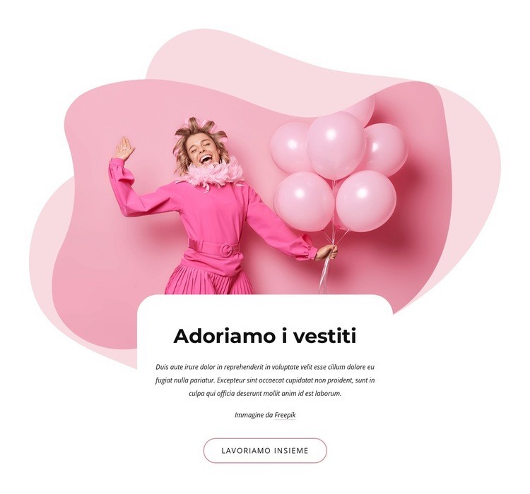 Siamo strateghi dello stile Modelli di Website Builder