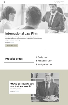 International Law Firm