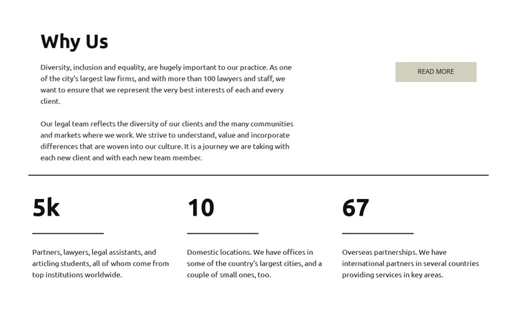 Articling student One Page Template