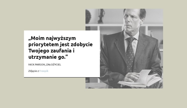 Otwarte stanowiska Szablon witryny sieci Web