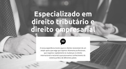 Temos Parceiros Internacionais – Modelo Totalmente Responsivo