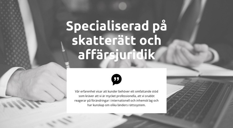 Vi har internationella partners Hemsidedesign