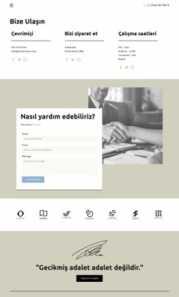 Erişilebilir Olmaya Çalışıyoruz Için Web Sitesi Açılış Sayfası