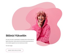 Moda Stilinizi Yükseltin - HTML Şablonu Indirme