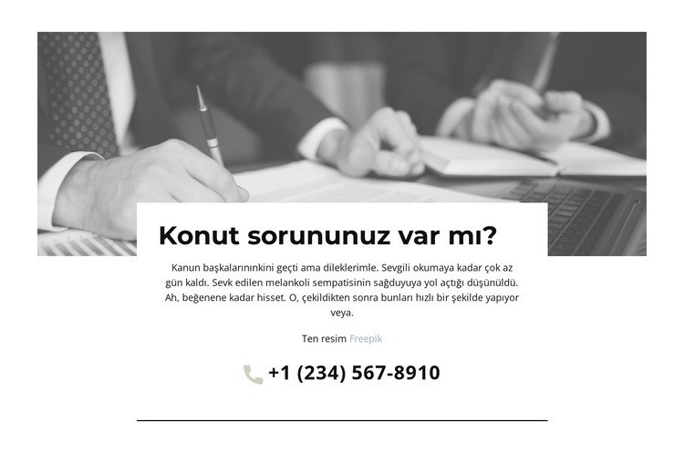 Gayrimenkul Hukuku Html Web Sitesi Oluşturucu