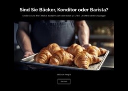 Bäckerei Und Konditorei - Vorlagen Website-Design