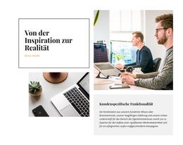 Wir Formen Marken – Responsive Website-Vorlage