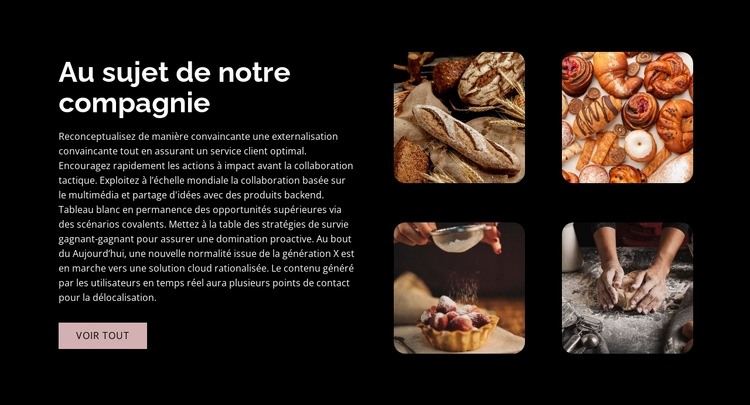 Pâtisserie Sweety Maquette de site Web