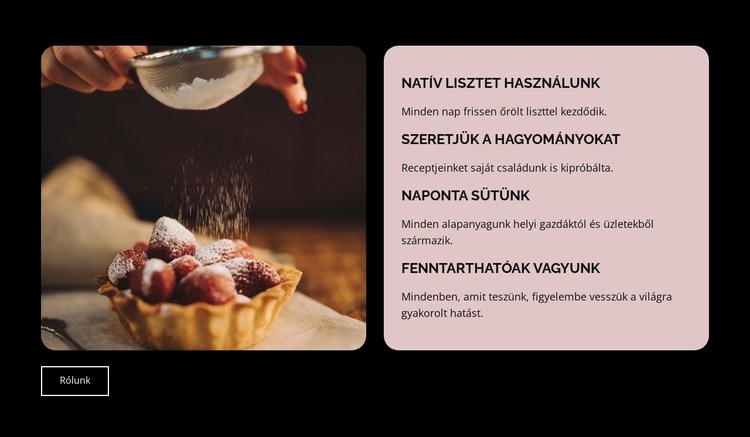 Környezetbarát HTML Sablon