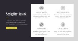 Innovatív Vállalkozói Szellem – Kész Webhelytéma