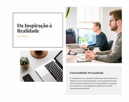 Nós Moldamos Marcas - Design De Site Responsivo