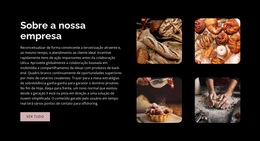 Pastelaria Sweety - Modelo De Site Simples