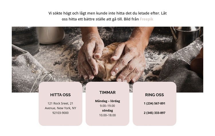 Våra recept är beprövade och sanna Hemsidedesign